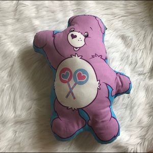 Share bear Care bear pillow